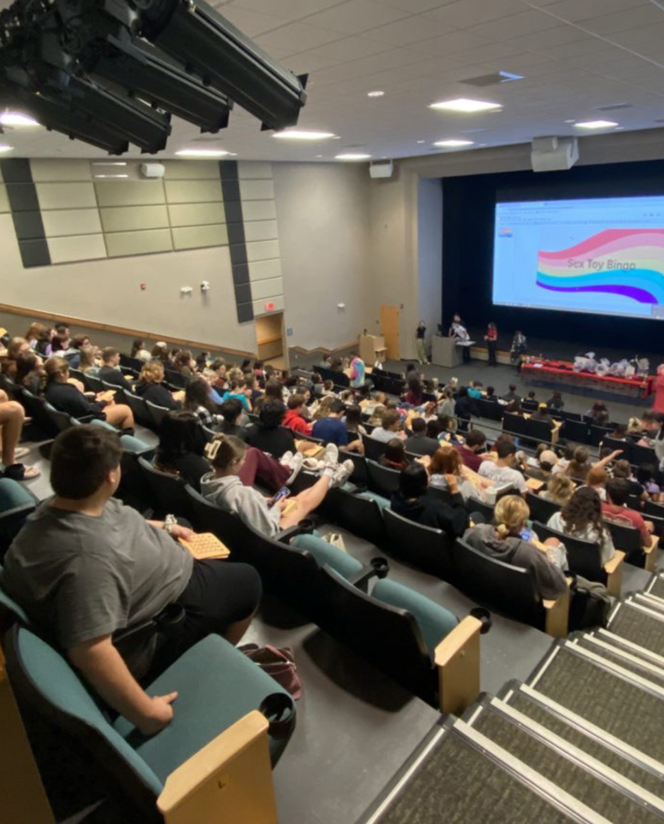 Students filled the Lib Jackson Student Union Theater on Oct. 10.